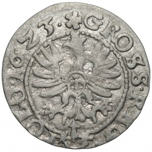 Zygmunt III Waza (1587-1632) - Grosz 1623 - błąd SGG zamiast SIG