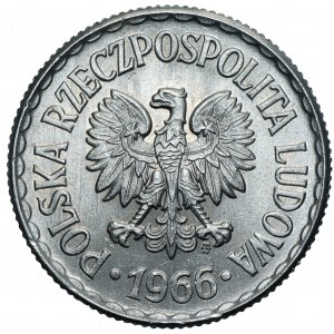 PRL - 1 złoty 1966 - mennicza