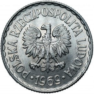 PRL - 1 złoty 1969 - mennicza