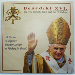 SOMALIA - 5 x 1 dolar 2006 - Benedykt XVI