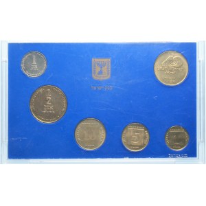 IZRAEL - zestaw monet obiegowych 1988