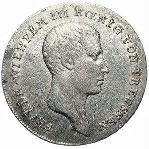 NIEMCY - Prusy - Fryderyk Wilhelm III (1797-1840) - 1/6 talara 1810 A
