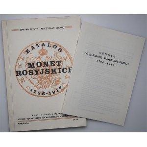Edward Safuta, Mieczysław Czerski - Katalog Monet Rosyjskich 1796-1917 + cennik