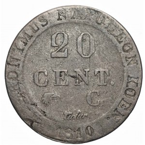 NIEMCY - Westfalia 20 centymów 1810
