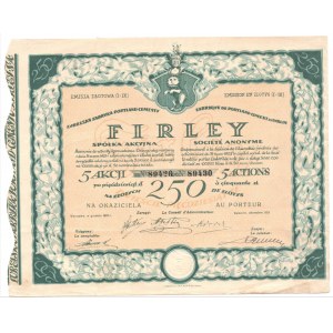 Lubelska Fabryka Portland-Cementu Firley - 5 x 50 złotych 1925