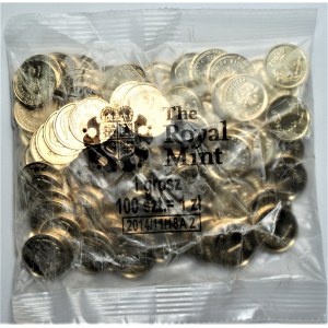 III RP - Woreczek menniczy 1 grosz 2014 - Royal Mint