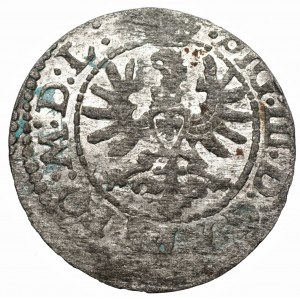 Zygmunt III Waza (1587-1632) - Szeląg typu orzeł/pogoń 1623 skrócona data