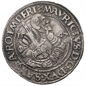 NIEMCY - Saksonia - Maurycy (1547-1553) - Talar 1547