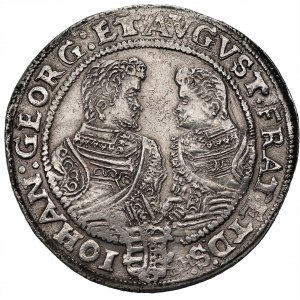 NIEMCY - Saksonia - Krystian, Jan Jerzy, August (1591-1611) - Talar 1609