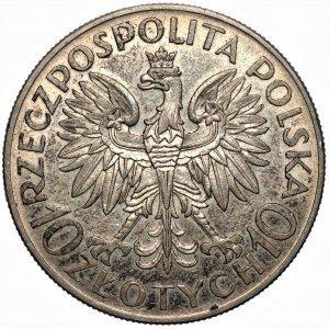 II RP - 10 złotych 1933 - Jan III Sobieski