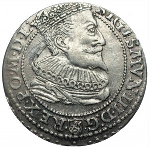 Zygmunt III Waza (1587-1632) - Szóstak 1596 Malbork - SEV zamiast SEX