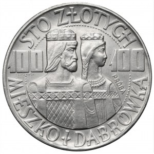 PRÓBA - 100 złotych 1966 - Mieszko i Dąbrówka