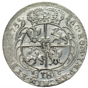 August III Sas (1733-1763) - Ort 1755 EC Lipsk
