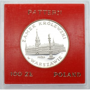 PRÓBA - 100 złotych 1982 - Zamek Królewski w Warszawie