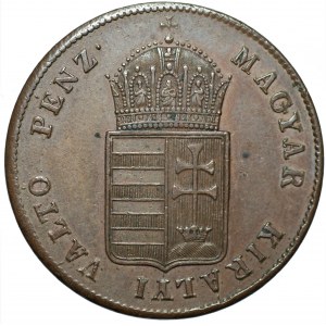 WĘGRY - 1 krajcar 1848
