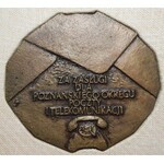 Józef Stasiński - medal Łączność zbliża ludzi - Za zasługi dla poznańskiego okręgu poczty i telekomunikacji - OPUS 762