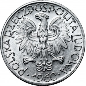 PRL - 5 złotych 1960 - Rybak