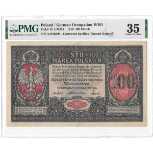 100 marek 1916 Generał - PMG 35
