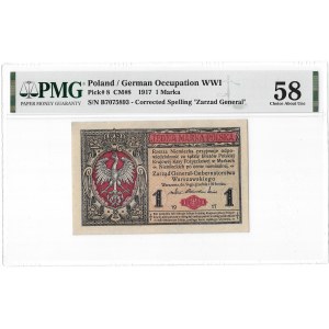 1 marka 1916 Generał - B - PMG 58