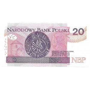 20 złotych 2016 - seria BH 0001088