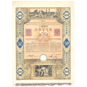 Sierszańskie Zakłady Górnicze - 100 złotych 1929 - Em. VI