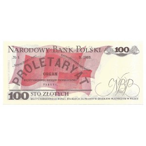 PRL - 100 złotych 1976 - seria AH