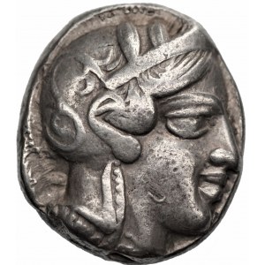 GRECJA - Ateny, Tetradrachma (440-404 p.n.e.) - Sówka