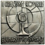 II Krajowy Kongres Eucharystyczny 1987 - Srebro 925