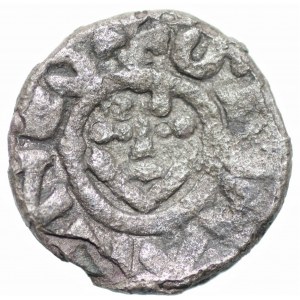 Bolesław III Krzywousty (1107-1138) - Denar bez daty Wrocław 1097-1107 - monogram SI