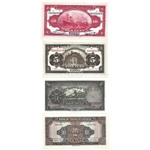 CHINY - Bank of Communications - zestaw 5 banknotów (1914-1941)