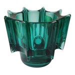 proj. Rudolf Jurnikl, "Iceberg" candleholder, Bohemia Glass
