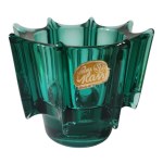 proj. Rudolf Jurnikl, "Iceberg" candleholder, Bohemia Glass