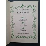 Jan Brzechwa, *Mr. Kleks*; Illustrations by J.M. Szancer
