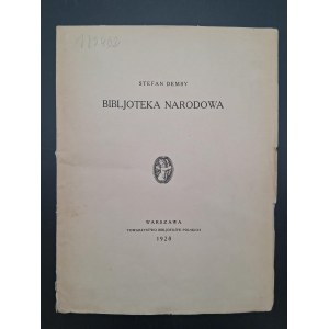 Stefan Demby Bibljoteka Narodowa
