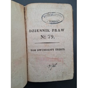 Official Journal No. 79, Volume 23