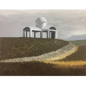 Jaroslaw Modzelewski (b. 1955 Warsaw), Unfinished Temple, 2020