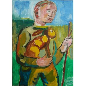 Zdzisław Nitka (ur. 1962 Oborniki Śląskie), Niesienie zająca, 2000