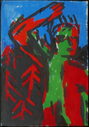 Zdzisław Nitka (ur. 1962 Oborniki Śląskie), Bez tytułu, 1988