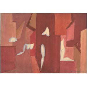 Janusz Tarabuła (Cracovia 1931-Cracovia 2026), Senza titolo, 1959