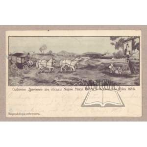 Apparizione miracolosa dell'immagine della Beata Vergine Maria a Kochawin nel 1646.