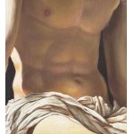 ANONIMO, Portrait of a young man with a bare torso
