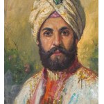 ANONIMO, Porträt eines orientalischen Mannes