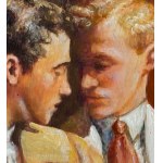 ANONIMO, Two male figures