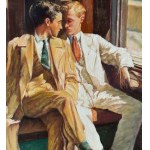 ANONIMO, Two male figures