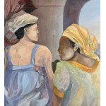 ANONIMO, Two female figures