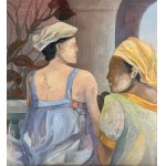 ANONIMO, Two female figures
