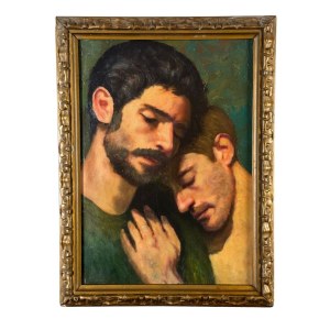 ANONIMO, Two male figures