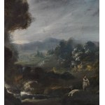 ANONIMO, Landschaft mit Figuren