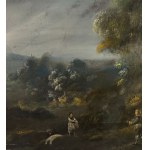 ANONIMO, Landschaft mit Figuren