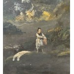 ANONIMO, Landschaft mit Figuren